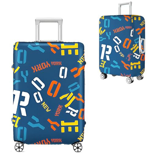Luggage Covers For Suitcase Tsa Approved, Washable 20 inch Elastic Letters - Picture 1 of 7