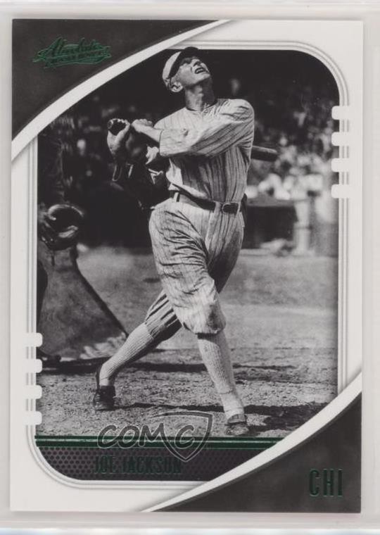 2021 Panini Absolute Retail Green Joe Jackson #84 0qn