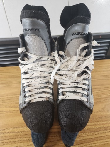 Pattini da hockey su ghiaccio Bauer Vapor XIV taglia 11,5 Tuik personalizzati + lame ottime condizioni - Foto 4 di 15