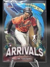 2024 Topps Finest Marco Luciano Arrivals Rookie Die Cut San Francisco Giants