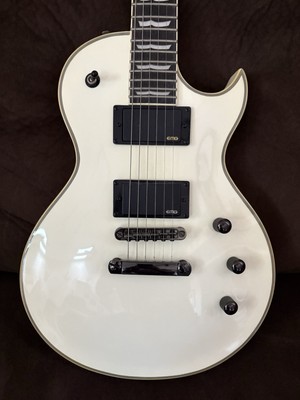 Harley Benton White Progressive Model L-1000