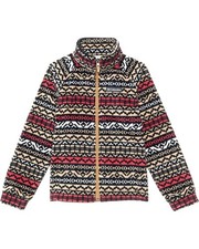 COLUMBIA KIDS BENTON SPRINGS II PRINTED FLEECE - SIZE: YOUTH M - CANOE MADRAS