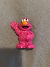 Sesame Street Workshop Telly Monster 2.75" PVC Figure Toy Hasbro 2010