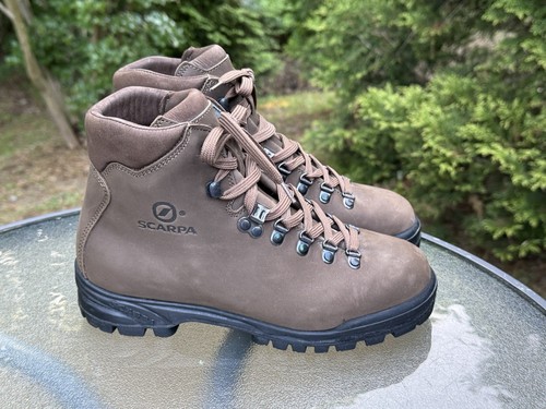 Scarpa MADE In ITALY Brown Leather 65820 BXD Women’s 7 EUR 38 Unisex Hiking Boot - Picture 15 of 15