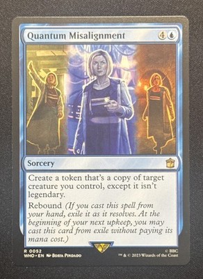 Quantum Misalignment Universes Beyond: Doctor Who Rare 52 MTG NM