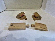 Brio 33385 Rampen & Prellblock Set - 4 Teile (leicht abgewandelt) - gebraucht