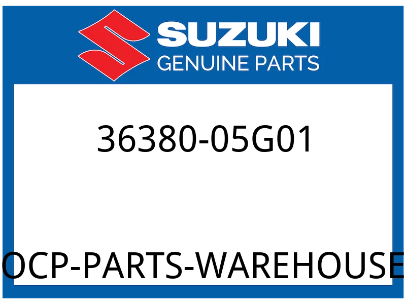 Suzuki OEM Part 36380-05G01 LAMP ASSY,PILOT