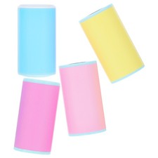  4 Rolls Thermal Labels Self Adhesive Thermal Printer Stickers Name Tag Mini