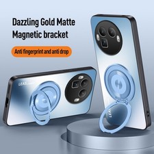 For Realme GT8 Pro 5G, Luxury Hybrid Magnetic Ring Holder Stand Case Cover