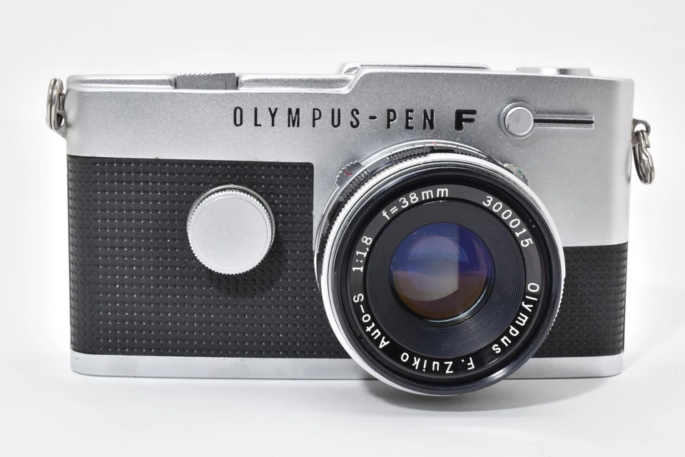 【N MINT w/Case】Olympus Pen FT Half Frame 35mm Film Camera f1.8 From JAPAN Read - Image 3 of 4