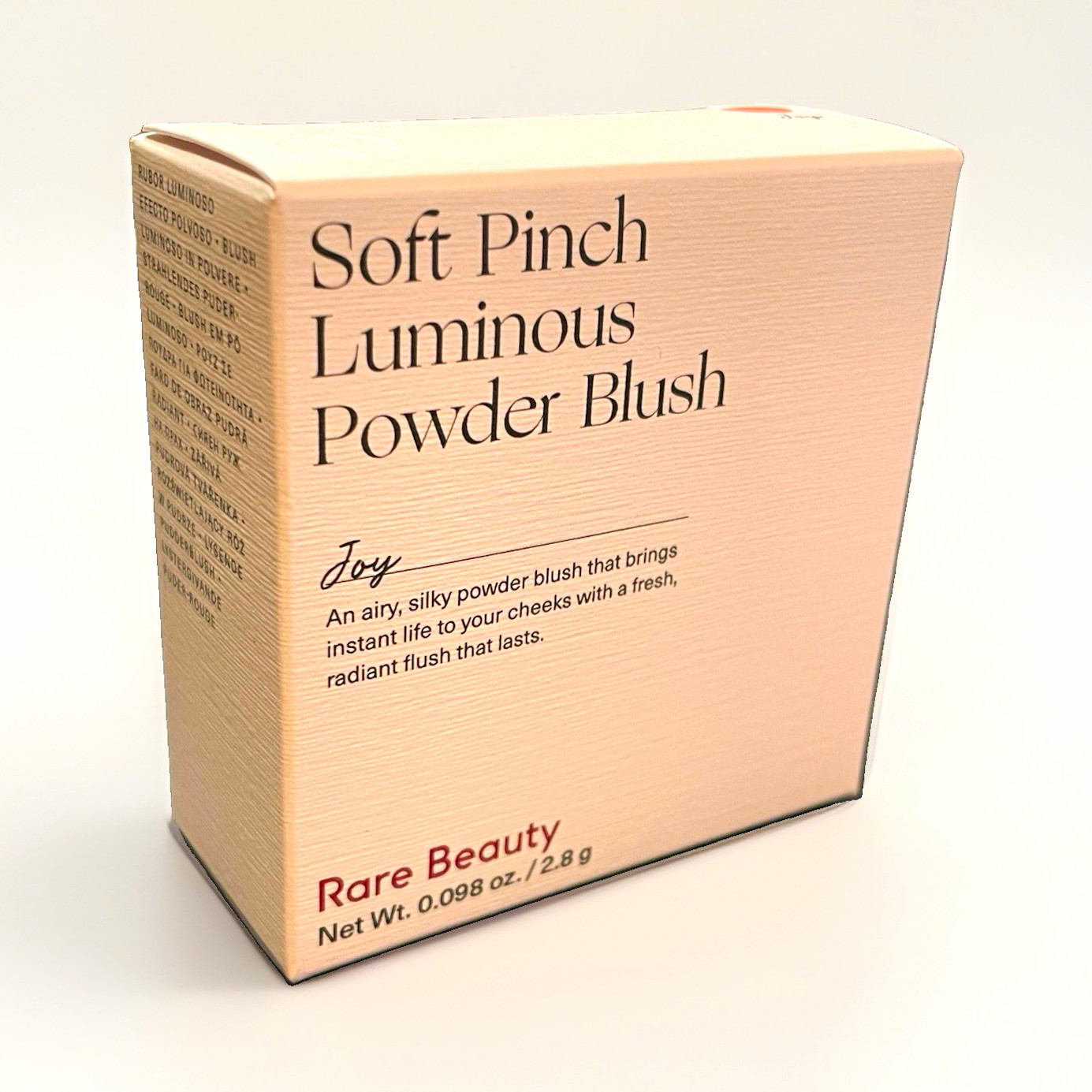 Rare Beauty Soft Pinch Luminous Pressed Powder Blush “Joy” Mini 0.098 oz