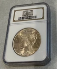 1922 Peace Dollar MS 65 NGC Philadelphia Silver dollar