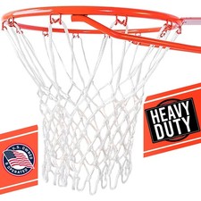 Heavy Duty Basketball Net Replacement 12 Loop All Weather Indoor Outdoor Rim