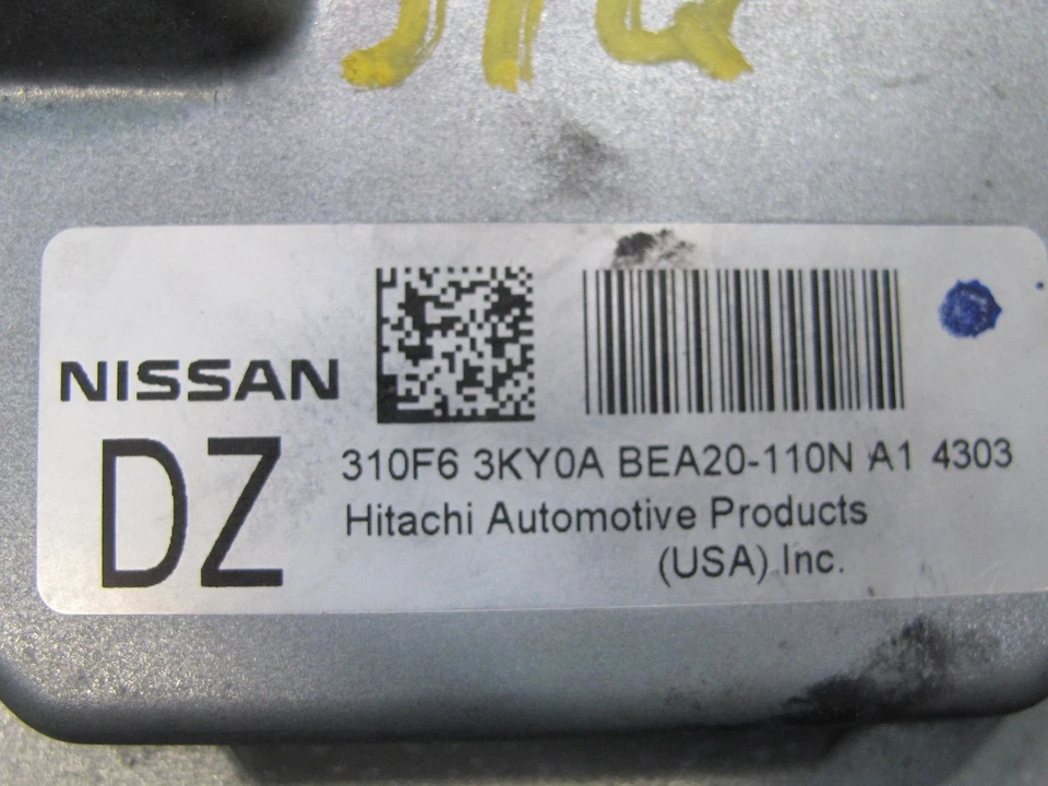 2014 INFINITI QX60 2.5L HYBRID TRANSMISSION CONTROL MODULE TCM TCU 310F6-3KY0A - Image 3 of 4