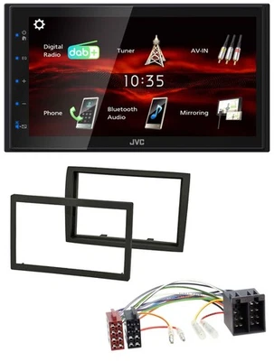 JVC USB Bluetooth MP3 DAB 2DIN Autoradio für Citroen Jumper 11-21 Peugeot Boxer - Bild 1 von 4