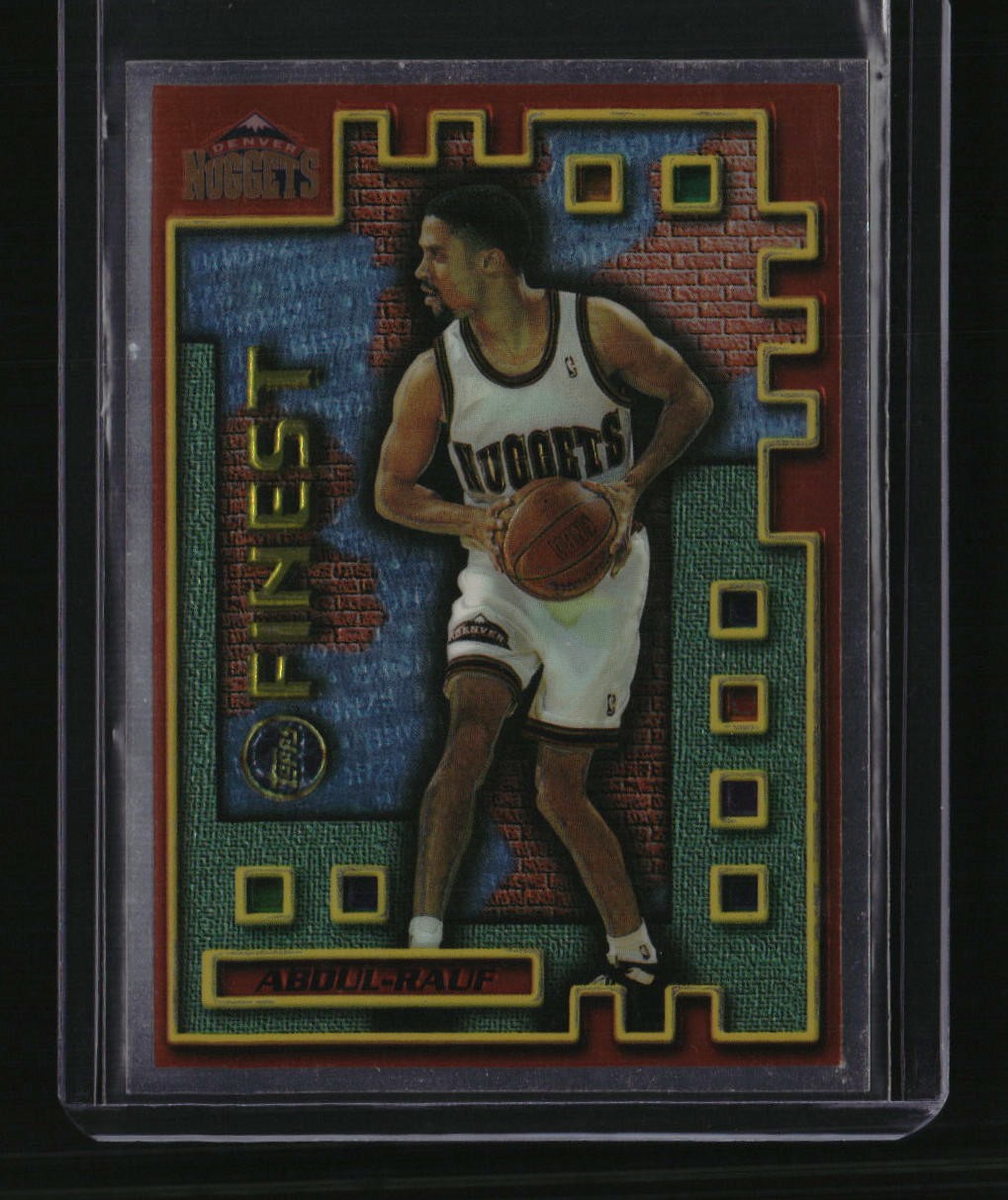 1995-96 Finest #M33 Mahmoud Abdul-Rauf Mystery
