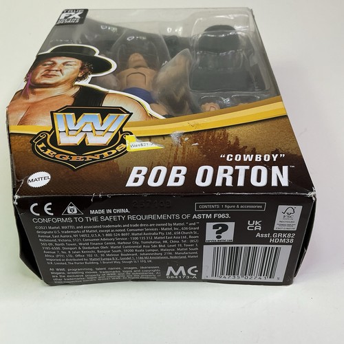 WWE Wrestling Legend Action Figure COWBOY BOB ORTON Series 13 - Picture 5 of 5
