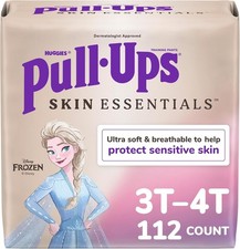 Huggies 112 Pack Skin Essentials Pull-Ups Frozen Girl's Training Pants