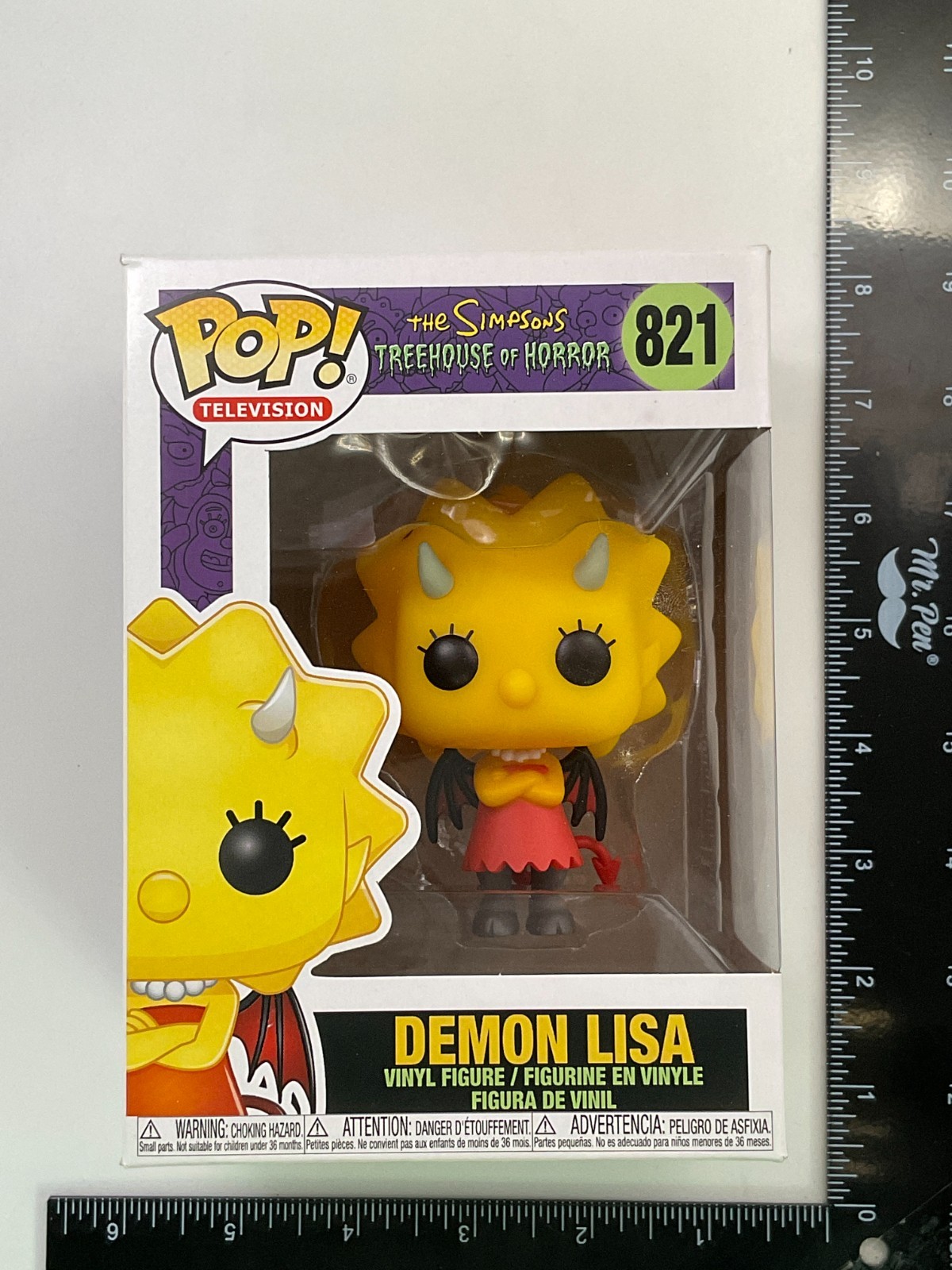 Funko Pop! Television: Demon Lisa #821 Vinyl Figure -Cn E4