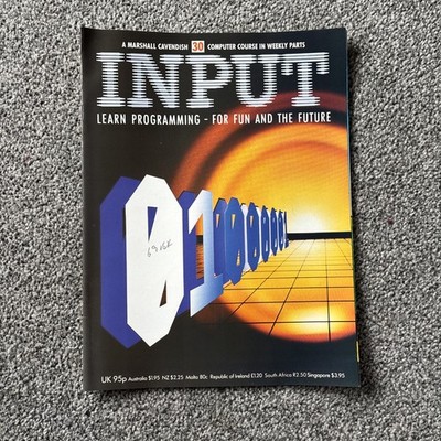 Input Magazine Marshall Cavendish  Issue No. 30 1984 Computer Programming BASIC