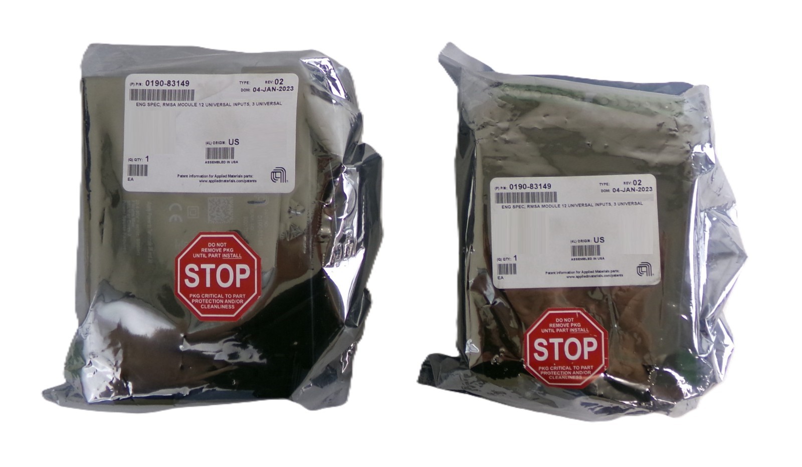 AMAT Applied Materials 0190-83149 RMSA Module Reseller Lot of 2 New Surplus