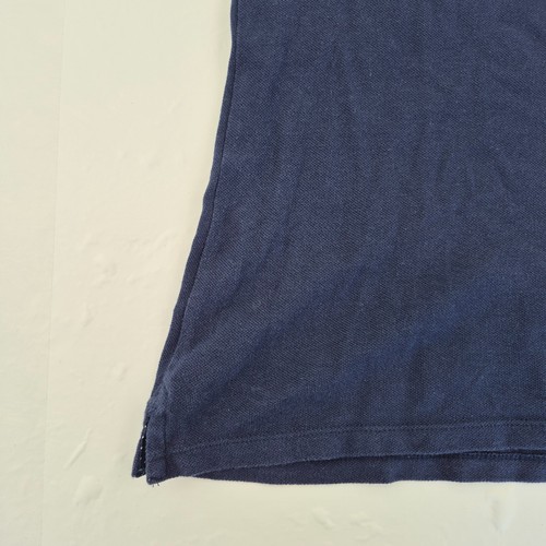 CREW CLOTHING Top 8 Blue Womens Sleeveless Polo Shirt Cotton Embroidered Logo - Picture 3 of 17