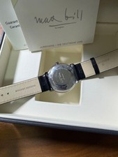 JUNGHANS Max Bill Automatic Watch White Dial Leather Band Included 5