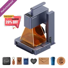 Refurbished LaserPecker LP2 Portable Laser Engraver Cutter Wood Acylic DIY Maker