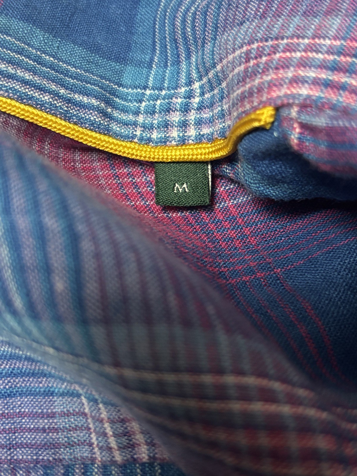 Robert Talbott Classic Plaid Button Down Shirt Me… - image 6