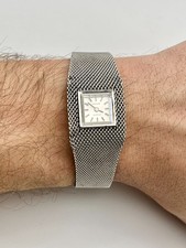 Montre Tissot Saphire mécanique mailles vintage rare à réviser