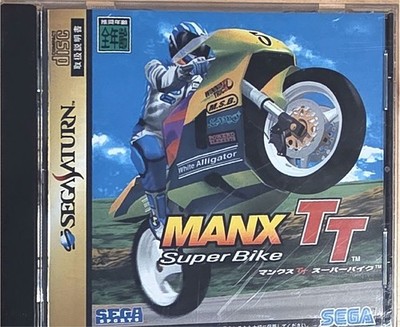 Sega Saturn Manx TT Super Bike - Sega Saturn Japanese Tested CIB