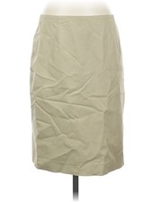 Elie Tahari Women Brown Casual Skirt 4