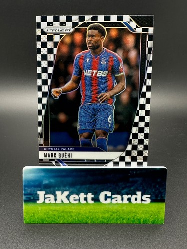 2024-25 Panini Prizm EPL - Marc Guehi #166 Black & White Checker - Palace - Picture 1 of 2