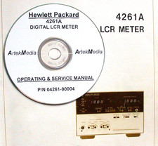 HP 4261A Operating & Service Manual good SCHEMATICS