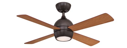 Fanimation Kwad 44" LED Indoor Ceiling Fan in Dark Bronze with Opal Frosted - Picture 1 of 2