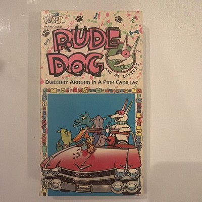 Rude Dog And The Dweebs Dweebin  Around In A Pink Cadillac VHS Movie 1990 Sealed