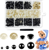 Hengxinc 330 StüCk 5-12Mm Knopfaugen FüR HäKeltiere, Amigurumi Augen