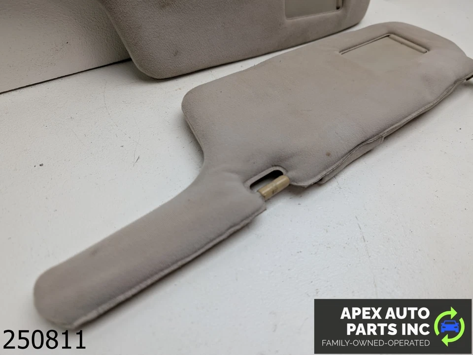 OEM 1994-1998 Mitsubishi 3000GT 3.0L Stealth Sun Visors Pair Set - Imagem 4 de 4