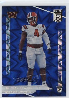 2024 Panini Donruss Elite Rookies Status Explosion /875 Jer'zhan Newton #190 3hd