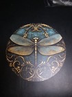 Dragonfly Design Metal Sign/Plaque