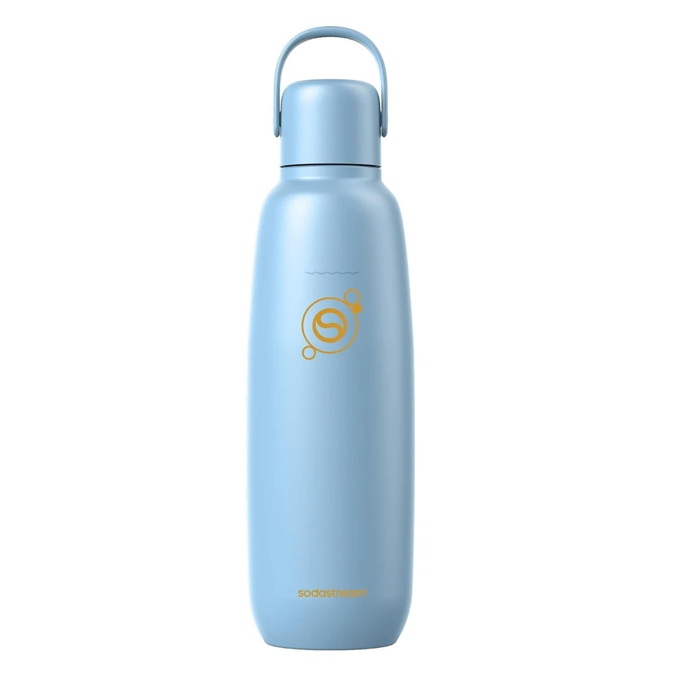Chariot à boissons Sodastream Fizz & Go 0,9L Acier inoxydable Papaye - Photo 2/4