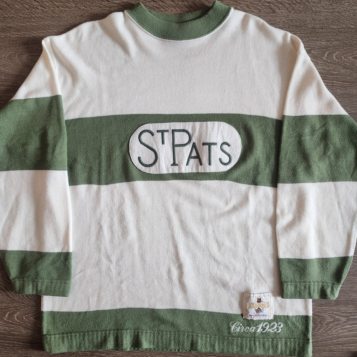 Toronto Pats Vintage NHL CCM Heritage Sweater Jersey Large