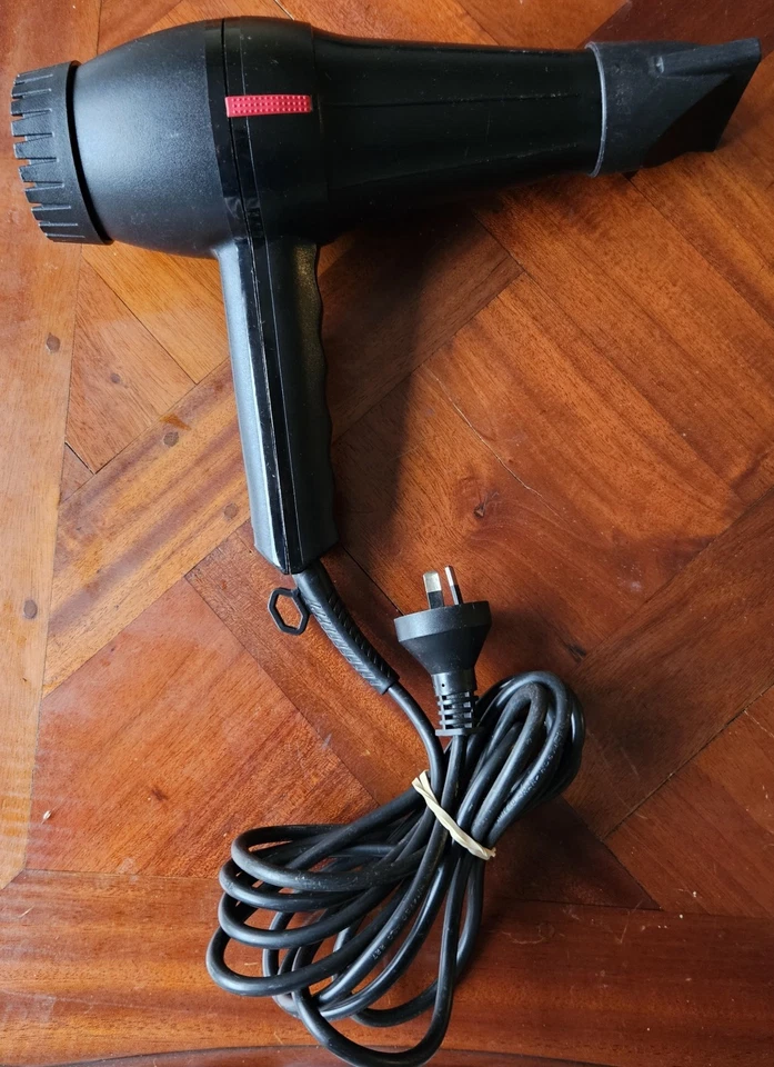 Parlux Twin Turbo 2600 Hairdryer Made In Italy 1700W Tested Works Free Fast Post - image 3 of 4