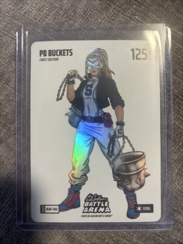 2026 Bo Jackson Battle Arena Blizzard Battle Foil #BLBF-602 “PB Buckets” GM