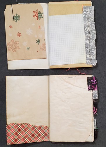 Junk Journal Weihnachten Thema Signaturen OHNE COVER, 20 Seiten (80 Vorder- & Rückseite) C3 - Bild 4 von 19