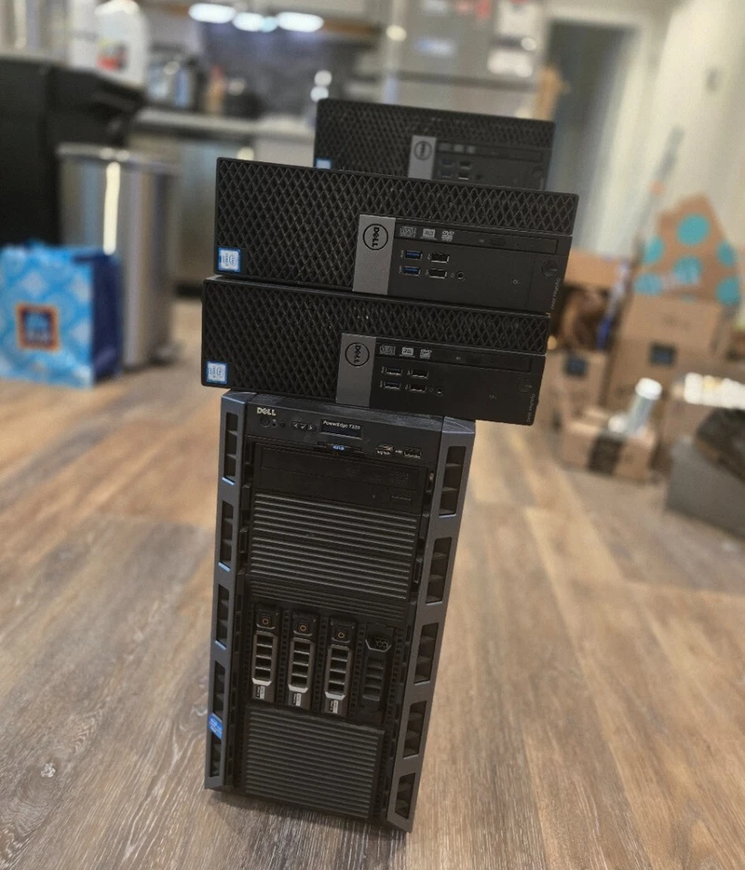 戴尔 OptiPlex 3040 SFF 和 PowerEdge T320 服务器套装 - 适合家庭实验室! — 第 2/4 张图片
