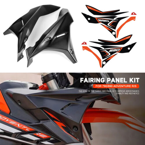 Nuevo deflector de cubierta de paneles laterales para 790 890 ADV Adventure R S 2019-2022 - Imagen 11 de 12