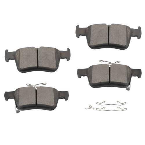 For ACURA RDX 19-21 All Models Rear Two Pair Ceramic Brake Pads w/ Hardware Set - Picture 2 of 9
