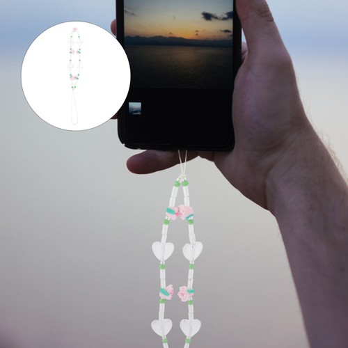 Flower Phone Lanyard Mobile Chain Decor Accessory Unique Hanging - 第 10/12 張圖片