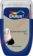* Dulux Interior Paint 30ml Matt Tester Pots with Roller ~ Brand New & Sealed *